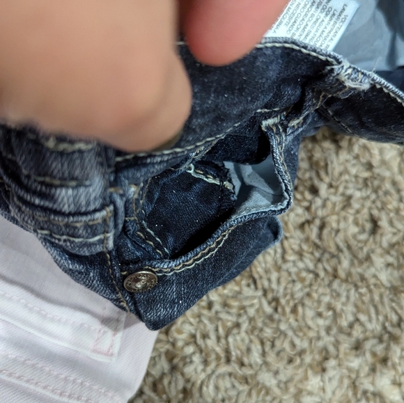 2t shorts cat & jack glitter jean and lace eyelet - Picture 10 of 10